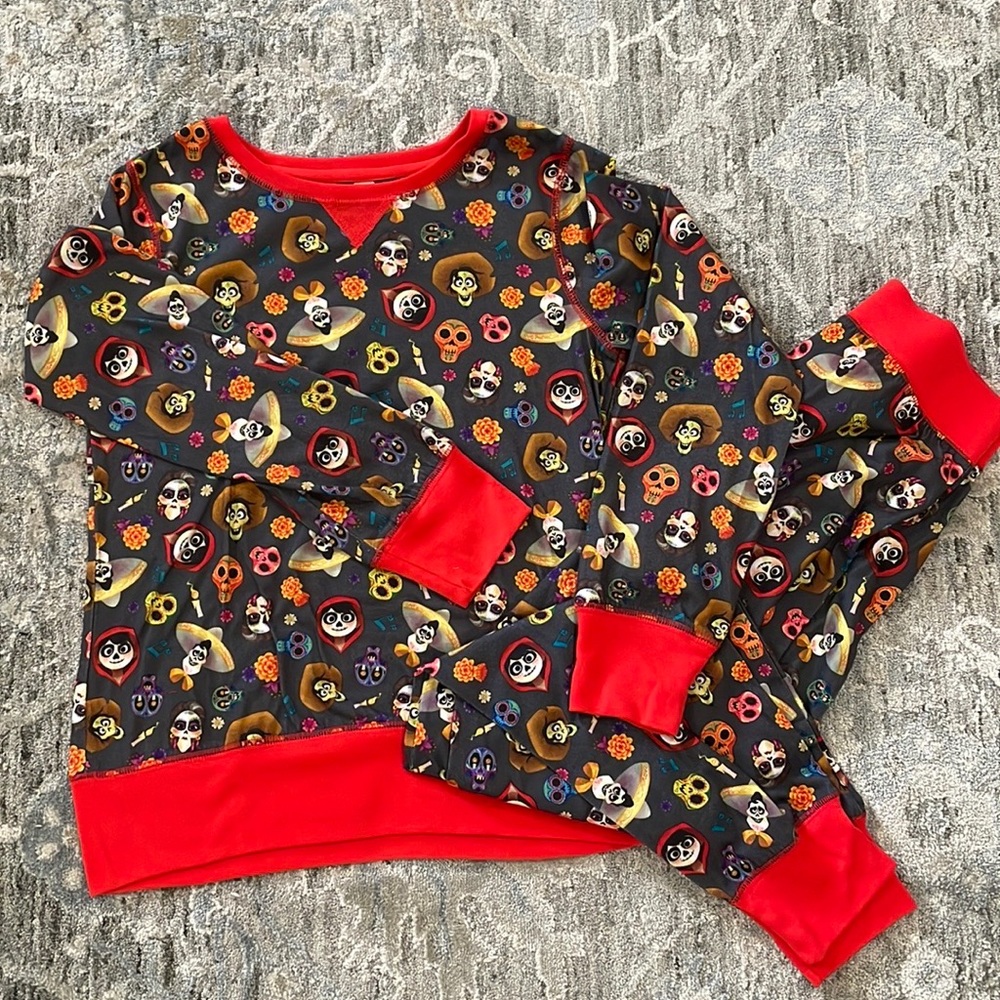 Disney Coco Pajama Set Size 11/12